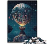 Puzzles 1000 pièces pour Adolescents, Cadeaux, Ballon dans l'espace, Jeux de détente, Jeu éducatif pour Anniversaire, Noël, à partir de 14 Ans, 50x75cm