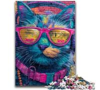Puzzles 1000 pièces pour Adolescents, Cadeaux Brave Dragon pour Les 14 Ans et Plus, Jeu de Quiz, activités Amusantes à la Maison, Cadeau d'anniversaire, Cadeaux de Voyage 50x75cm