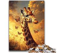 Puzzles 1000 pièces pour Adolescents, Cadeaux, cerf de la Jungle, Jeu éducatif, Jouet de défi, décoration Murale, Cadeaux d'anniversaire et de Noël Uniques, 50x75cm