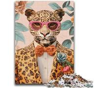 Puzzles 1000 pièces pour Adolescents, Cadeaux, Chevalier vitrail, Anti-Stress, défi Difficile, idéal comme Cadeau pour Toute la Famille, 38x26cm