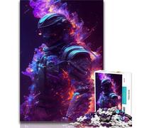 Puzzles 1000 pièces pour Adolescents, Cadeaux Combattant de l'univers, 1000 pièces pour Adolescents, Jeu de Quiz idéal comme Cadeau pour Toute la Famille (Taille 75x50cm)