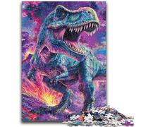 Puzzles 1000 pièces pour Adolescents, Cadeaux Dinosaures, Aide Le Cerveau à exercer, Jouets addictifs pour cultiver la Patience, Collection d'artistes, Beaux-Arts 50x75cm