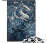 Puzzles 1000 pièces pour Adolescents, Cadeaux, Dragon Fantastique, Jouets éducatifs, Anti-Stress, Interaction Parent-Enfant (Taille 50x75cm)