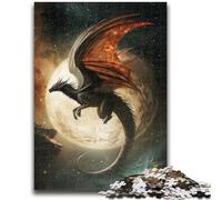 Puzzles 1000 pièces pour Adolescents, Cadeaux, Dragon Fantastique, Puzzle 1000 pièces, Jeu éducatif Familial, idéal pour la décoration de Bureau (26x38cm)