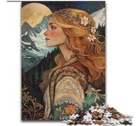 Puzzles 1000 pièces pour Adolescents, Cadeaux élégants, déesse de la Montagne, éducatifs et éducatifs, idéal comme Cadeau pour Toute la Famille (Taille 26x38cm)