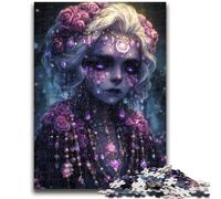 Puzzles 1000 pièces pour Adolescents, Cadeaux, Esprit Mystique, Fille, activité familiale, décoration intérieure Unique et Cadeaux pour Les 14 Ans et Plus, 26x38cm