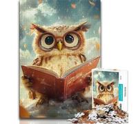 Puzzles 1000 pièces pour Adolescents, Cadeaux Fantaisie, Hibou, Puzzle 1000 pièces, Anniversaires et Cadeaux Uniques pour Les Adolescents de 14 Ans et Plus (Taille 38x26cm)