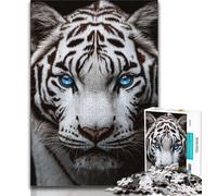 Puzzles 1000 pièces pour Adolescents, Cadeaux, Fantaisie, Tigre, 1000 pièces pour Adolescents, Jeux éducatifs, décoration d'intérieur, Cadeau d'anniversaire, Cadeaux, Art Mural (Taille 38x26cm)