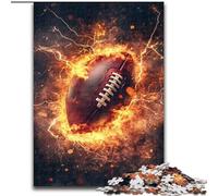 Puzzles 1000 pièces pour Adolescents, Cadeaux Flame Rugby, pour Jeu éducatif, défi, Collection d'artistes, Beaux-Arts 38x26cm