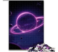 Puzzles 1000 pièces pour Adolescents, Cadeaux Galaxie Violette, Jeu Stimulant, décoration Murale, Cadeaux d'anniversaire et de Noël Uniques, 38x26cm