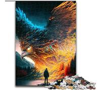 Puzzles 1000 pièces pour Adolescents, Cadeaux Golden Eagle, Jeu intellectuel pour développer l'amour Entre Couples à partir de 14 Ans (Taille 26x38cm)