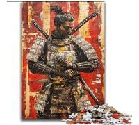 Puzzles 1000 pièces pour Adolescents, Cadeaux Guerrier Ninja Japonais, Jouet éducatif et décompressant, idéal comme Cadeau pour Toute la Famille (Taille 26x38cm)