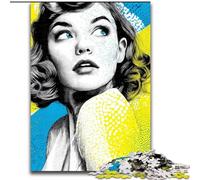 Puzzles 1000 pièces pour Adolescents, Cadeaux, Jouets artistiques, Jeux éducatifs, Anti-Stress, décoration d'intérieur Unique et Cadeaux (Taille 26x38cm)