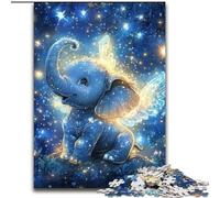 Puzzles 1000 pièces pour Adolescents, Cadeaux, Jouets pour bébés éléphants, Jeux éducatifs, Anti-Stress, décoration d'intérieur Unique et Cadeaux (Taille 26x38cm)