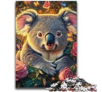 Puzzles 1000 pièces pour Adolescents, Cadeaux Koala, Puzzle 1000 pièces, Jouet éducatif Anti-Stress, Cadeaux pour Amis et Famille (26x38cm)