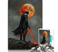 Puzzles 1000 pièces pour Adolescents, Cadeaux Lone Knight, Anti-Stress, Vacances à la Maison, Passe-Temps, renforce l'amour Entre Couples pour Les 14 Ans et Plus, 38x26cm