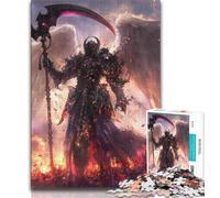 Puzzles 1000 pièces pour Adolescents Cadeaux Magic Knight Puzzle pour Adolescents Apprentissage éducatif idéal comme Cadeau pour Toute la Famille 38x26cm