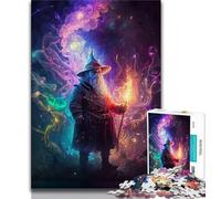 Puzzles 1000 pièces pour Adolescents, Cadeaux Magicien de l'art, Puzzle 1000 pièces, adapté à la décoration de Bureau pour Les Enfants de 14 Ans et Plus (Taille 75x50cm)