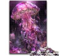 Puzzles 1000 pièces pour Adolescents, Cadeaux, méduses mystérieuses, Jeux de détente, Jeu éducatif pour Anniversaire, Noël, à partir de 14 Ans, 50x75cm