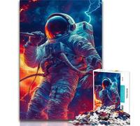 Puzzles 1000 pièces pour Adolescents, Cadeaux musicaux, astronautes, Jouets éducatifs, Anti-Stress, décoration d'intérieur Unique et Cadeaux 38x26cm