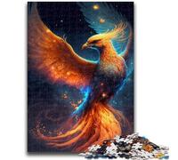 Puzzles 1000 pièces pour Adolescents, Cadeaux, Oiseau phénix, Jeu éducatif, Jouet de défi, décoration Murale, Cadeaux Uniques d'anniversaire et de Noël, 50x75cm