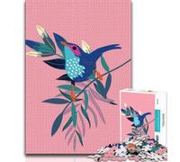 Puzzles 1000 pièces pour Adolescents, Cadeaux, Oiseaux, Nature, vol, Difficile à réaliser, mais Amusant et Humoristique, Cadeau d'anniversaire, Cadeaux, Art Mural (38x26cm)