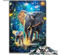 Puzzles 1000 pièces pour Adolescents, Cadeaux, Papillon, éléphant, décoration Murale Artistique et idée Cadeau d'anniversaire pour Amis, Bureau à Domicile 26x38cm