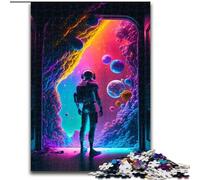 Puzzles 1000 pièces pour Adolescents, Cadeaux pour Explorer l'univers, Jouets de Jeu, Chaque pièce est Unique - Jeu Familial Stimulant pour Les 14 Ans (Taille 26x38cm)