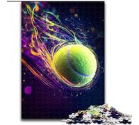 Puzzles 1000 pièces pour Adolescents, Cadeaux pour Frapper Une Balle de Tennis, Jouets éducatifs, décoration intérieure Unique et Cadeaux pour Les 14 Ans et Plus (Taille 26x38cm)