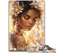Puzzles 1000 pièces pour Adolescents, Cadeaux pour Une Belle Femme, adaptés aux Enfants de 14 Ans et Plus, Jeux familiaux, à Offrir en Cadeau à Toute la Famille, 26x38cm