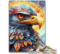Puzzles 1000 pièces pour Adolescents, Cadeaux, Puzzle 1000 pièces, Aigle coloré, Jeux éducatifs, décoration d'intérieur, Cadeau d'anniversaire, Art Mural (75x50cm)