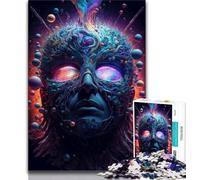 Puzzles 1000 pièces pour Adolescents Cadeaux Puzzles « Face à Dieu » Jeu de Quiz idéal comme Cadeau pour Toute la Famille 38x26cm