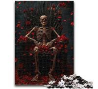 Puzzles 1000 pièces pour Adolescents, Cadeaux, Squelette Humain, Puzzle pour Adolescents, Design Dynamique et Unique, expérience de Puzzle relaxante et stimulante 38x26cm