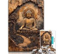 Puzzles 1000 pièces pour Adolescents, Cadeaux, Statues de Bouddha, Jouets éducatifs, Jeux familiaux, Jeu éducatif pour Anniversaire, Noël (38x26cm)
