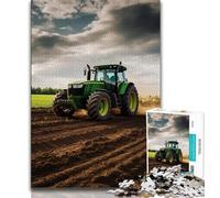 Puzzles 1000 pièces pour Adolescents Cadeaux tracteurs Puzzles pour Adultes Jouets éducatifs Jeux familiaux Anniversaires et Cadeaux Uniques 38x26cm