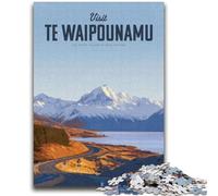 Puzzles 1000 pièces pour Adolescents, Cadeaux, Visite de Te Waipounamu, Jouet éducatif, idéal comme Cadeau pour Toute la Famille (Taille 38x52cm)