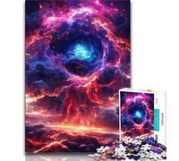 Puzzles 1000 pièces pour Adolescents, Cadeaux, Voie lactée, Univers, Paysage, Jouets, Chaque pièce est Unique - Jeu Familial Stimulant et Amusant (Taille 75x50cm)