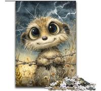 Puzzles 1000 pièces pour Adolescents, Cadeaux Yak Art, décoration Murale Artistique et idée Cadeau d'anniversaire pour Amis, Bureau à Domicile 26x38cm
