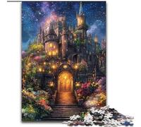 Puzzles 1000 pièces pour Adolescents Château Fantastique, Analyse et logique avec pièces entièrement emboîtables de Formes aléatoires, à partir de 14 Ans (Taille 26x38cm)