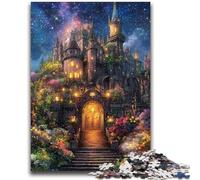 Puzzles 1000 pièces pour Adolescents, château Fantastique, Puzzles pour Adultes, Jouets éducatifs, Jeux familiaux, Anniversaires et Cadeaux Uniques 38x26cm