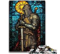 Puzzles 1000 pièces pour Adolescents Chevaliers médiévaux Puzzle 1000 pièces, Jouets éducatifs et éducatifs pour la Famille, Cadeaux d'anniversaire et Cadeaux Uniques (50x75cm)
