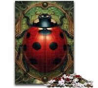 Puzzles 1000 pièces pour Adolescents Coccinelle à Sept Points, éléphant, Jeu intellectuel, Cadeau d'anniversaire, décoration Murale pour Les 14 Ans et Plus, 26x38cm