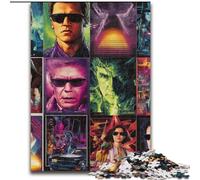 Puzzles 1000 pièces pour Adolescents, Collage d'affiches de Films, pour Les Plus de 14 Ans, Jeu éducatif, défi, Jouet, Cadeau d'anniversaire (Taille 26x38cm)