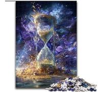 Puzzles 1000 pièces pour Adolescents Cosmic Hourglass, Difficile et Complexe, avec des pièces de Formes aléatoires entièrement emboîtables (Taille 50x75cm)