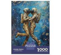 Puzzles 1000 Pièces pour Adolescents Cosmic Romance Puzzles pour Adolescents - Jeux Relaxants Et Anti-Stress - Idéal comme Cadeau pour Toute La Famille 70x50cm/1000pcs