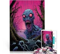 Puzzles 1000 pièces pour Adolescents Créature des Marais Jouets Jeux éducatifs Soulagement du Stress Décoration Parfaite 75x50cm