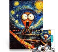 Puzzles 1000 pièces pour Adolescents Cri de la Nuit étoilée pour Le Jeu éducatif Challenge Toy Décoration Parfaite 50x70cm