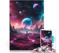 Puzzles 1000 pièces pour Adolescents Danse Cosmique de la sensibilité Défi Difficile Convient pour la décoration de Bureau 75x50cm