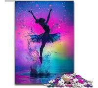 Puzzles 1000 pièces pour Adolescents, Danseuse de Ballet, Peinture à l'huile, Jouets éducatifs, Jeux familiaux, Anniversaires et Cadeaux Uniques (Taille 26x38cm)