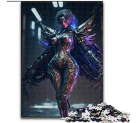 Puzzles 1000 pièces pour Adolescents Diable, Chaque pièce est Unique - Jeu Familial Stimulant et Amusant pour Les 14 Ans (Taille 50x75cm)